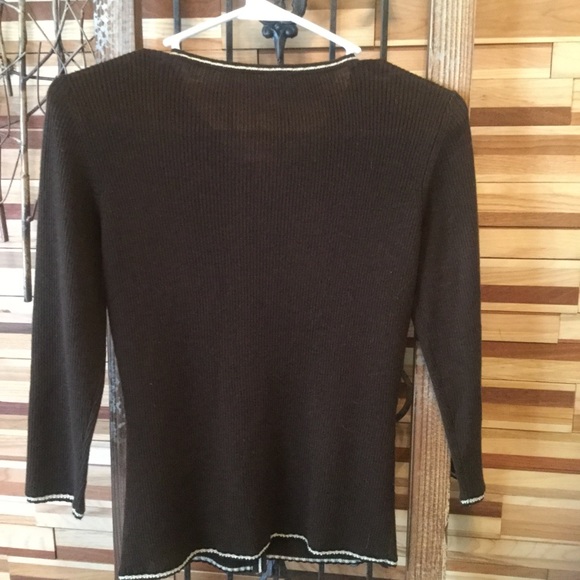 ANN TAYLOR SOFT KNIT TOP - Picture 2 of 5